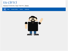 Tablet Screenshot of efeciftci.com